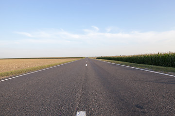 Image showing small paved road