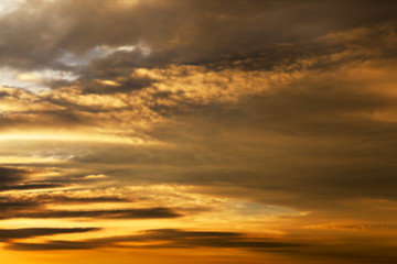 Image showing the sky during sunset