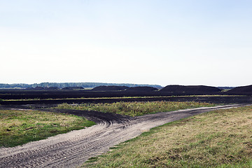 Image showing extraction of peat