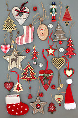 Image showing Christmas Tree Decorations