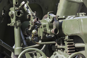 Image showing Old military equipment