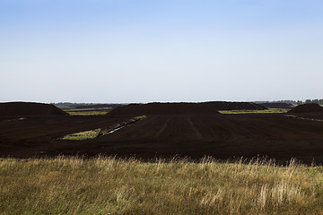 Image showing extraction of peat