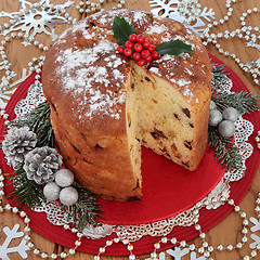 Image showing Panettone Cake