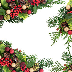 Image showing Decorative Christmas Border