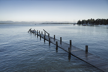 Image showing Starnberg Lake near Tutzing