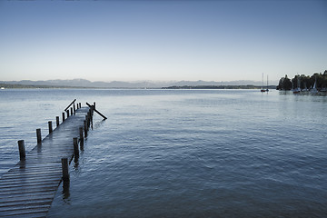 Image showing Starnberg Lake near Tutzing