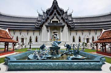 Image showing Sanphet Prasat Palace in Ancient City, Bangkok