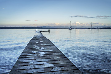 Image showing Starnberg Lake near Tutzing