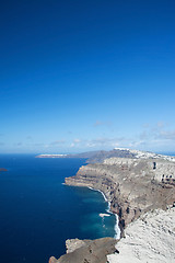 Image showing Landscape at Santorini, Greece