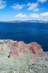 Image showing Landscape at Santorini, Greece