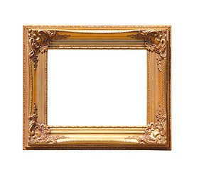 Image showing Golden Picture Frame
