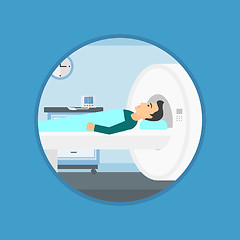 Image showing Magnetic resonance imaging.