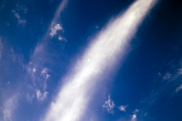 Image showing photographed the sky with clouds