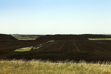 Image showing extraction of peat