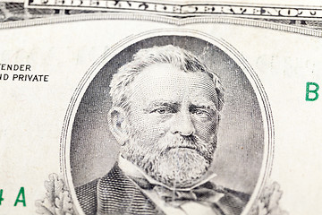 Image showing American dollars, close-up