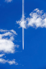 Image showing Plane in the sky