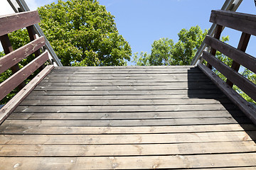 Image showing part of wooden structure