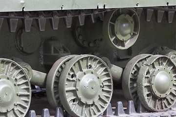 Image showing Old military equipment