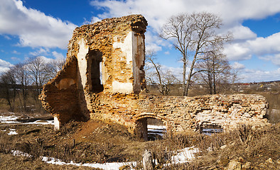 Image showing ruins Golshany , Belarus