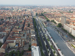 Image showing Aerial view of Turin