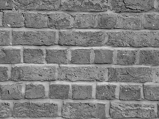 Image showing Red brick wall background