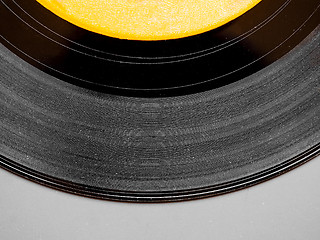 Image showing Vinyl record detail