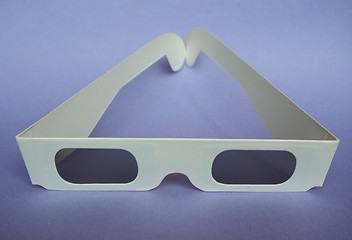 Image showing Disposable 3D glasses for movies