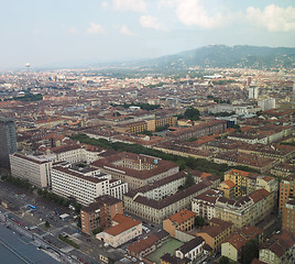 Image showing Aerial view of Turin