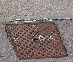 Image showing Steel Manhole detail