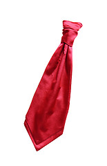 Image showing red tie isolated on white background