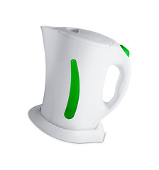 Image showing Electric kettle isolated on white background