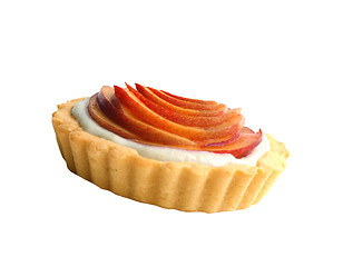 Image showing cup cake with Apples