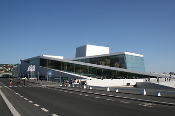 Image showing Oslo opera house in summer