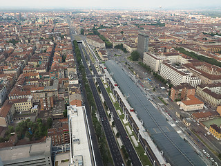 Image showing Aerial view of Turin