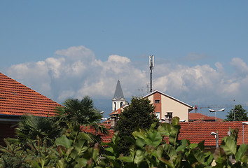 Image showing View of Settimo Torinese skyline