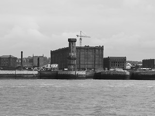 Image showing View of Birkenhead in Liverpool