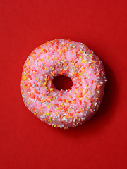 Image showing Donut with icing