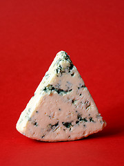 Image showing danish blue semi-soft cheese