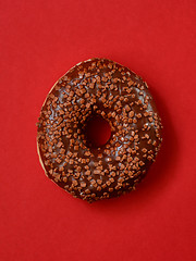 Image showing Donut with icing