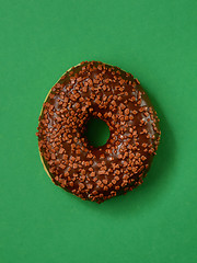 Image showing Donut with icing