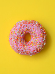 Image showing Donut with icing