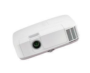 Image showing Video projector isolated on white