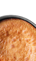 Image showing Butter cake close up