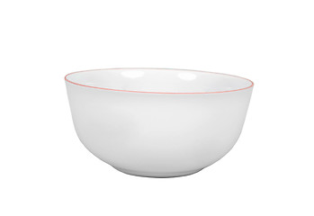Image showing White ceramic bowl