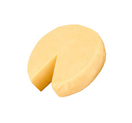 Image showing One wheel round cheese