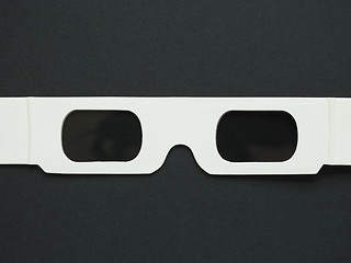 Image showing Disposable 3D glasses for movies