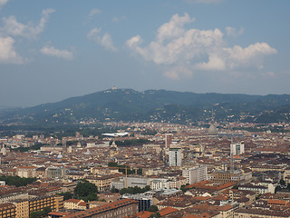 Image showing Aerial view of Turin