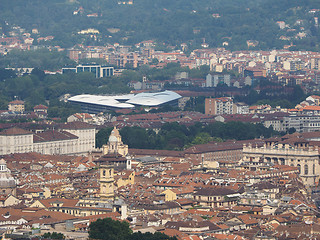 Image showing Aerial view of Turin