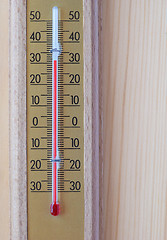 Image showing Thermometer for air temperature measurement