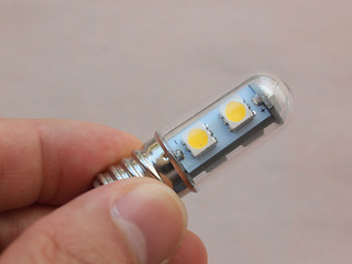 Image showing Led light E14 screw